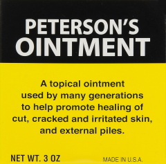 PETERSON OINTMENT TIN 3 OZ