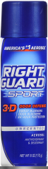 RIGHT GUARD SPORT SPRAY AP UNSCENTED 6OZ