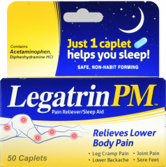 LEGATRIN PM ADVANCE FORMULA CAPLET 50