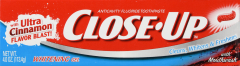 CLOSE UP WHITENING SPARKLE TOOTHPASTE GEL 4OZ