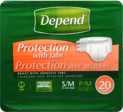 DEPEND BRIEF FITTED OVERNIGHT SM/MD 20 (3)