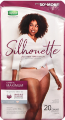 DEPEND U/WEAR SILHOUETTE MX/AB WOM L/XL 20(2)