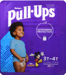 HUGGIES LD PULLUPS BOY 3T-4T 32-40 LBS 20 (4)