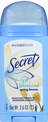 SECRET INVISIBLE SOLID A/P SPRING BRZ 2.6OZ
