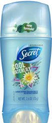 SECRET FRESH INV SOLID AP/DEO WATERLILY 2.6OZ