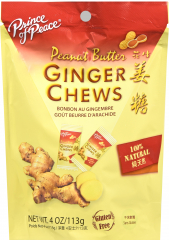 GINGER PEANUT BUTTER CHEWS 4 OZ