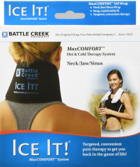 COLD PACK REUSE WRAP ICE-IT COLLAR 4.5 X 10"