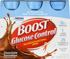 BOOST GLUCOSE CONTROL BOTTLE CHOC 8 OZ 6 (4)