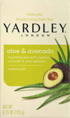 YARDLEY SOAP ALOE/AVOCADO BAR 4.25 OZ