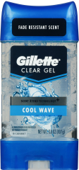 GILLETTE A/P CLEAR GEL COOL WAVE 3.8 OZ