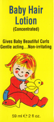 BABY HAIR LOTION 2 OZ (NESTLE)