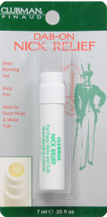 CLUBMAN DAB ON NICK RELIEF 2.5 OZ