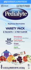 PEDIALYTE POWDER PACK VARIETY 8 CS/8