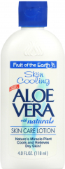 ALOE VERA LOTION 4 OZ FRUIT OF THE EARTH
