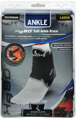 ANKLE BRACE HG80 PREMIUM W/STRAPS LG MUELLER