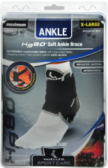 ANKLE BRACE HG80 PREMIUM W/STRAPS XL MUELLER