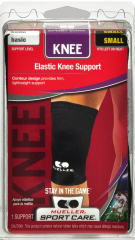 KNEE BRACE ELASTIC CP BLACK SM 12-14"
