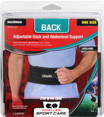 BACK BRACE + ABD SUPPORT PULL STRAP