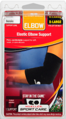 ELBOW BRACE ELASTIC BLACK XL
