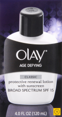 OLAY AGE DEFYING PROTECTIVE RENEWAL LOT 4 OZ