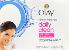 OLAY 5N1 DAILY FACIAL CLOTH DAILY CLEAN 33
