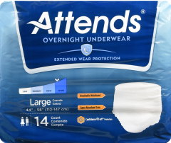ATTENDS U/WEAR DISCREET OVERNIGHT LG 14 (4)
