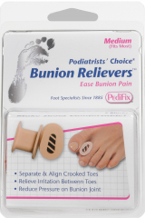 BUNION RELIEVER TOE SPACER MED PK/2