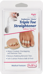 BUDIN TOE SPLINT TRIPLE TOE RIGHT PK/1