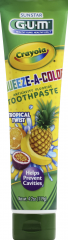GUM CRAYOLA TROPICAL TWIST BLUE TPASTE 4.2 OZ