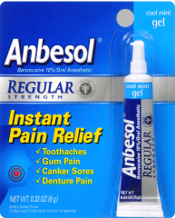 ANBESOL GEL 0.33 OZ
