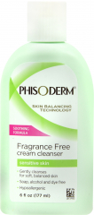 PHISODERM CREAM CLEANSER SENSITIVE SKIN 6 OZ