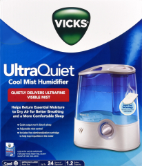 HUMIDIFIER ULTRASONIC COOL MIST 1.2 GM VICKS