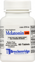 MELATONIN TAB 3 MG 60 BRECKENRIDGE