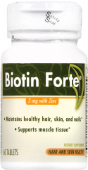 BIOTIN FORTE TAB 3 MG 60