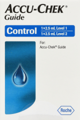 ACCU CHEK GUIDE CONTROL 2 LITER PK/2