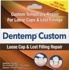 DENTEMP CUSTOM LOST FILLINGS REPAIR