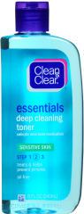 CLEAN & CLEAR DEEP CLEAN TONER SENS SKIN 8 OZ