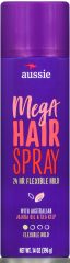 AUSSIE MEGA HAIRSPRAY FLEX HOLD 14 OZ