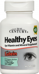 21ST CENTURY HEALTHY EYES W/LUTEIN TAB 60