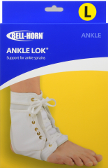 ANKLE BRACE SWEDE-O LOK BLACK LG AO