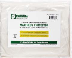 MATTRESS COVER VINYL CONTOUR QUEEN 60X80X7.5"