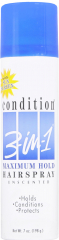 CONDITION 3 IN 1 H/SPRAY UNSC MAX HOLD 7 OZ