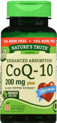 CO Q-10 SOFTGEL W/BLK PEPPER EXT 200 MG 92 NT