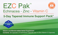 EZC PAK-ECH/ZINC/C 5 DAY IMMUNE SUPP PK CTN/6