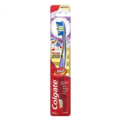 COLGATE TOOTHBRUSH 360 4 ZONE MEDIUM         