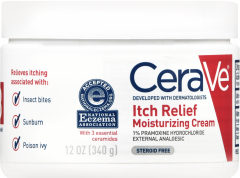 CERAVE ITCH RELIEF MOISTURIZING CREAM 12 OZ