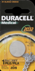 DURACELL LITHIUM 3 VOLT BATTERY DL2032B PK   