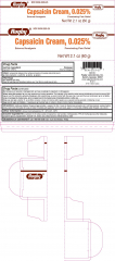 CAPSAICIN CREAM 0.025% 60 GM OTC MAJOR