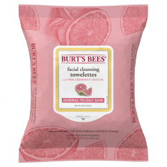 BURTS BEES FACIAL CL TOWEL PINK GFRT 30 CTN/3