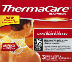 THERMACARE NECK TO ARM 16 HOUR 3 CT          